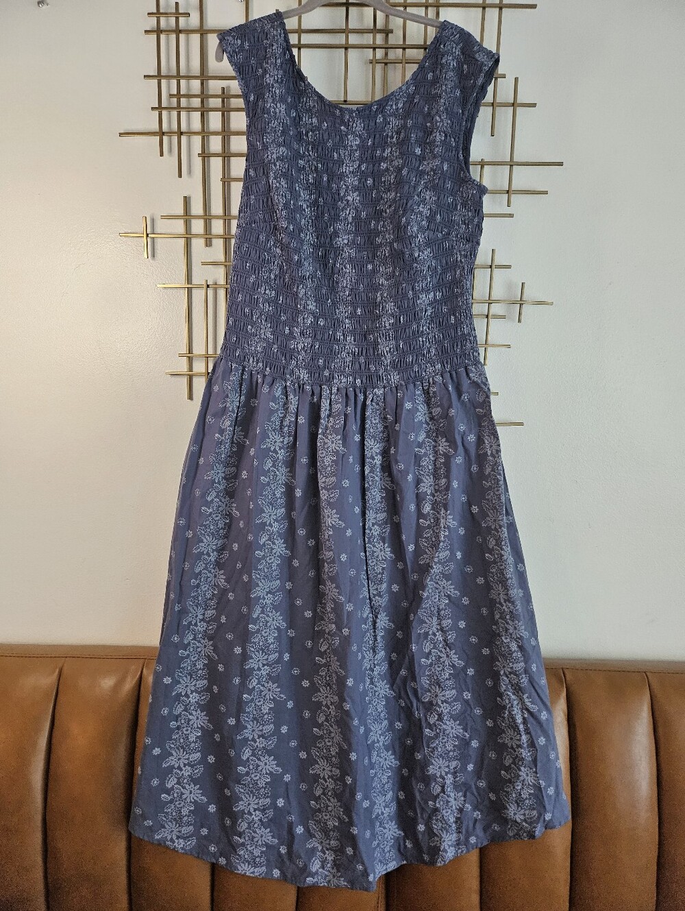 XXL- Universal Thread- Sleeveless Smocked Dress- NWT - Picture 5 of 7
